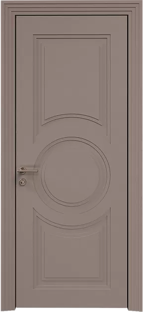 Межкомнатная дверь Ravenna Neo Classic Scalino, цвет - Теплый Серый эмаль по шпону (RAL 040-60-05), Без стекла (ДГ)