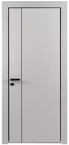 Дверь Piazza Moderno Серая эмаль (RAL 7047) без стекла