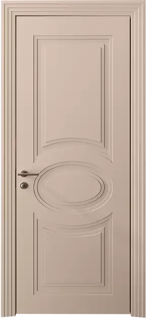 Межкомнатная дверь Florencia Neo Classic Scalino, цвет - Серый цемент эмаль (RAL 060-70-10), Без стекла (ДГ)