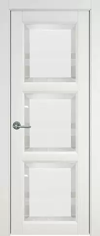 Дверь Milano Porta Classic Бежевая эмаль (RAL 9010) со стеклом