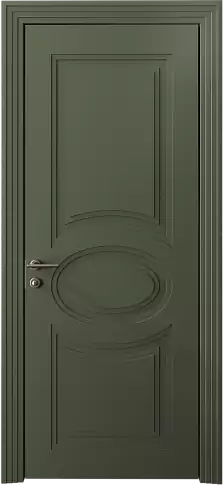 Дверь Florencia Neo Classic Scalino Серый Мох эмаль (RAL 7003) без стекла