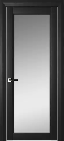 Дверь Domenica Neo Classic Decoro Масло чёрное со стеклом