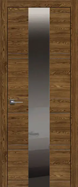Межкомнатная дверь Tivoli Ж-2, Со стеклом (ДО), цвет - Дуб коньяк