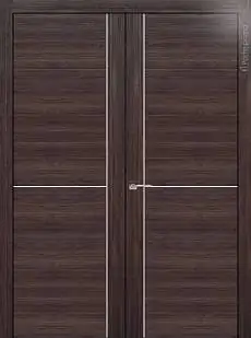 Дверь Tivoli / Тиволи Е-3 Венге Нуар без стекла