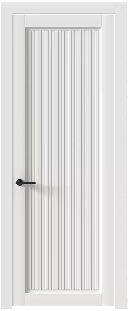 Межкомнатная дверь Tivoli З-2, Без стекла (ДГ), цвет - Белая эмаль (RAL 9003)