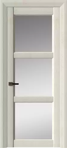 Дверь Milano Neo Classic Decoro Белый ясень nano-flex со стеклом