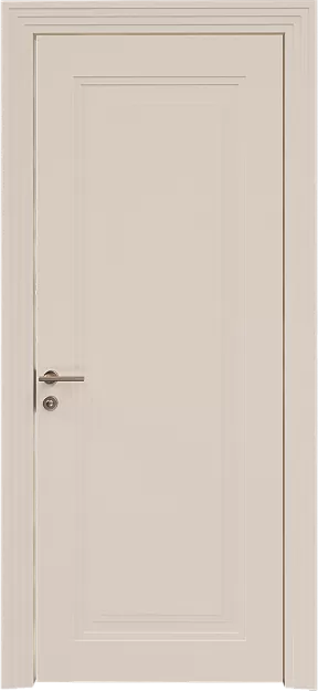 Межкомнатная дверь Domenica Neo Classic Scalino, цвет - Грязный Белый эмаль по шпону (RAL 070-90-05), Без стекла (ДГ)