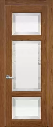 Дверь Siena Porta Classic Итальянский орех со стеклом