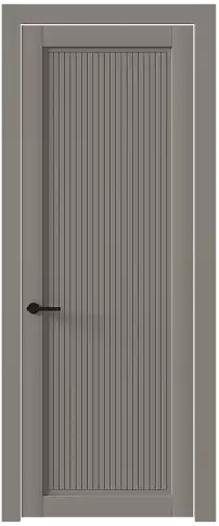 Дверь Tivoli З-2 Серая стяжка эмаль (RAL 060-60-05) без стекла