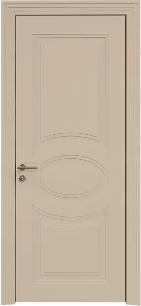 Межкомнатная дверь Florencia Neo Classic Scalino, цвет - Бежевый Мел эмаль по шпону (RAL 075-80-10), Без стекла (ДГ)