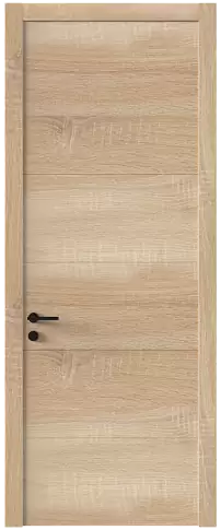 Дверь Tivoli Д-2 Дуб сонома светлый без стекла