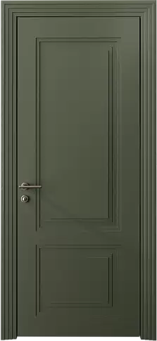 Дверь Dinastia Neo Classic Scalino Серый Мох эмаль (RAL 7003) без стекла
