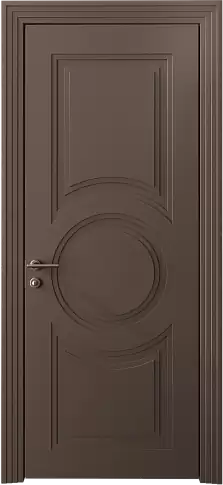 Дверь Ravenna Neo Classic Scalino Коричневый Тик эмаль (RAL 050-50-10) без стекла