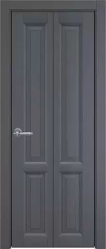 Дверь Dinastia Книжка Porta Classic Графитово-серая эмаль (RAL 7024) без стекла
