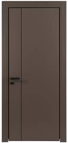 Дверь Piazza Moderno Коричневый Тик эмаль (RAL 050-50-10) без стекла
