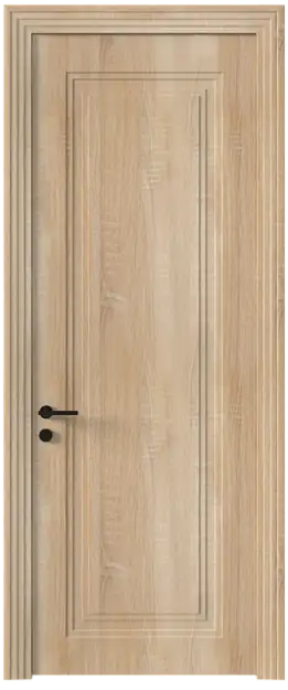 Межкомнатная дверь Domenica Neo Classic Scalino, Без стекла (ДГ), цвет - Дуб сонома светлый