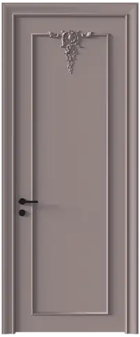 Дверь Tivoli / Тиволи А-1 Серо-Розовый мордовник эмаль (RAL 020-60-05) без стекла