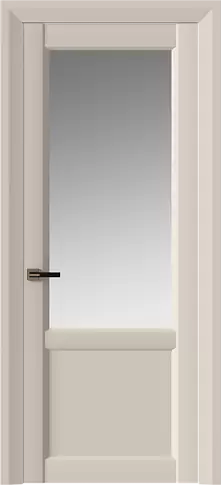 Дверь Dinastia Neo Classic Decoro Бежевое Ядро Миндаля эмаль (RAL 070-85-05) со стеклом