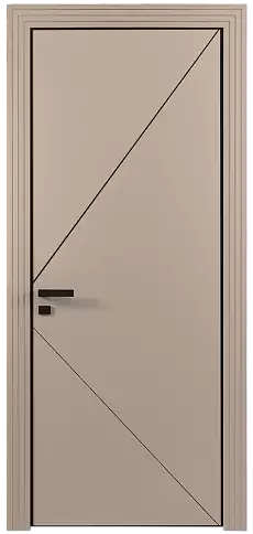 Дверь Pala Moderno Бежевое Ядро Миндаля эмаль (RAL 070-85-05) без стекла