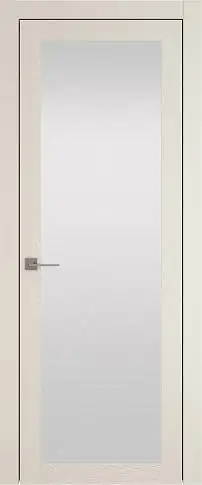 Дверь Tivoli / Тиволи З-3 Жемчужная эмаль по шпону (RAL 1013) со стеклом