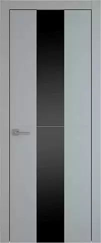 Дверь Tivoli Ж-3 Серебристо-серая эмаль (RAL 7045) со стеклом