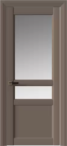 Дверь Imperia-R Neo Classic Decoro Коричневый Тик эмаль (RAL 050-50-10) со стеклом