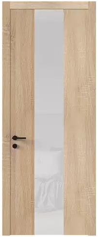 Дверь Tivoli Ж-1 Дуб сонома светлый со стеклом