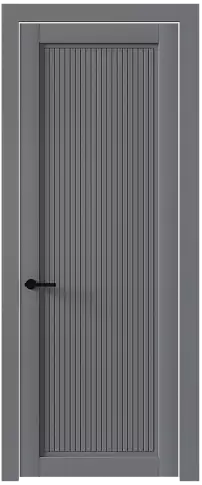 Дверь Tivoli З-2 Серебристо-серая эмаль (RAL 7045) без стекла