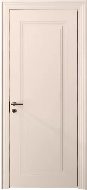 Межкомнатная дверь Domenica Neo Classic Scalino, цвет - Грязный Белый эмаль (RAL 070-90-05), Без стекла (ДГ)