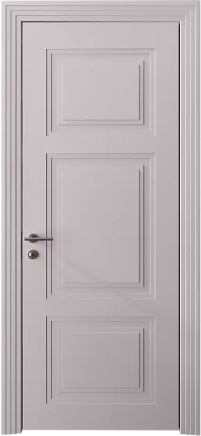 Межкомнатная дверь Siena Neo Classic Scalino, цвет - Серый Флокс эмаль (RAL без номера), Без стекла (ДГ)