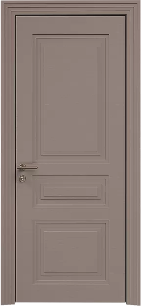 Межкомнатная дверь Imperia-R Neo Classic Scalino, цвет - Теплый Серый эмаль по шпону (RAL 040-60-05), Без стекла (ДГ)