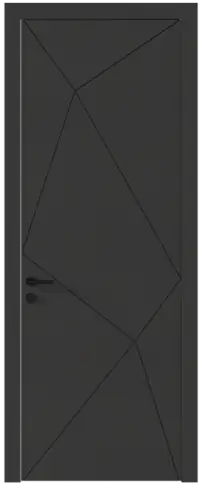 Дверь Tivoli П-5 Диамант серый без стекла