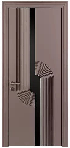 Дверь Cascato Moderno Серая стяжка эмаль (RAL 060-60-05) без стекла