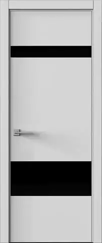 Дверь Tivoli К-4 Серая эмаль (RAL 7047) без стекла