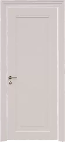 Дверь Domenica Neo Classic Scalino Белая эмаль по шпону (RAL 9003) без стекла