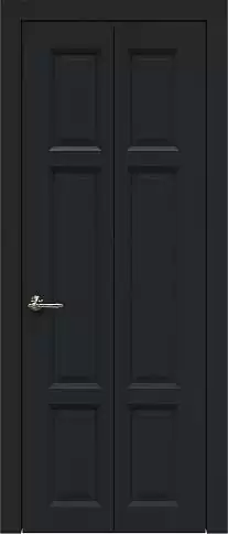 Дверь Siena Книжка Porta Classic Черная эмаль (RAL 9004) без стекла
