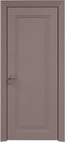 Дверь Domenica Neo Classic Scalino Серо-Розовый мордовник эмаль по шпону (RAL 020-60-05) без стекла