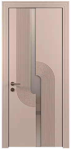 Дверь Cascato Moderno Грязный Белый эмаль (RAL 070-90-05) без стекла