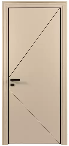 Дверь Pala Moderno Бежевый Мел эмаль (RAL 075-80-10) без стекла