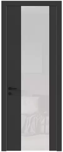 Дверь Tivoli Е-1 Диамант серый со стеклом