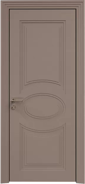 Межкомнатная дверь Florencia Neo Classic Scalino, цвет - Серая стяжка эмаль по шпону (RAL 060-60-05), Без стекла (ДГ)