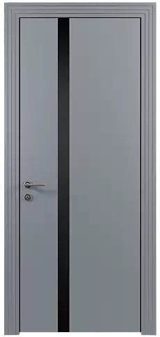 Дверь Tivoli Д-1 Серебристо-серая эмаль (RAL 7045) без стекла