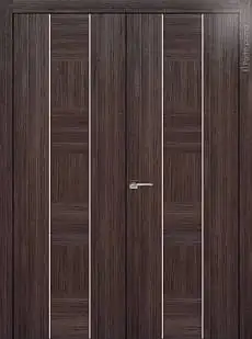 Дверь Tivoli / Тиволи Б-1 Венге Нуар без стекла