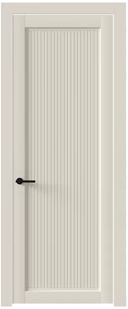 Межкомнатная дверь Tivoli З-2, Без стекла (ДГ), цвет - Грязный Белый эмаль (RAL 070-90-05)