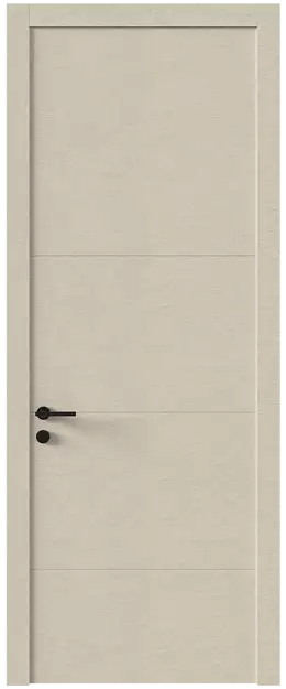 Межкомнатная дверь Tivoli Г-2, Без стекла (ДГ), цвет - Версилк крем