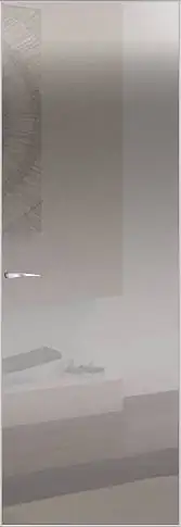 Дверь Tivoli Invisible / Тиволи Инвизибл А-1 Белый ясень со стеклом