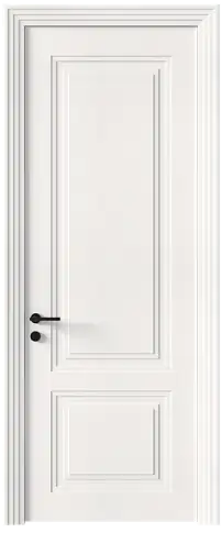 Дверь Dinastia Neo Classic Scalino Белоснежная мягкая шагрень без стекла