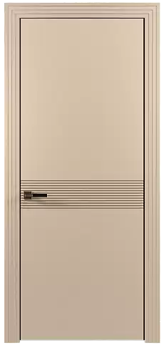 Дверь Tramonto Moderno Бежевый Мел эмаль (RAL 075-80-10) без стекла
