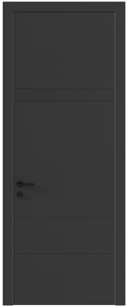 Межкомнатная дверь Tivoli К-2, Без стекла (ДГ), цвет - Диамант серый