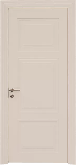 Межкомнатная дверь Siena Neo Classic Scalino, цвет - Грязный Белый эмаль по шпону (RAL 070-90-05), Без стекла (ДГ)